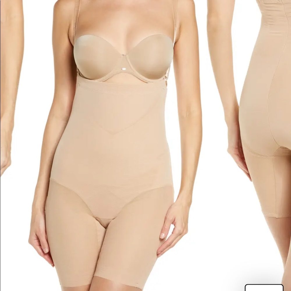 NEW! HONEYLOVE SuperPower Shorts, SIZE LARGE SAND 1003